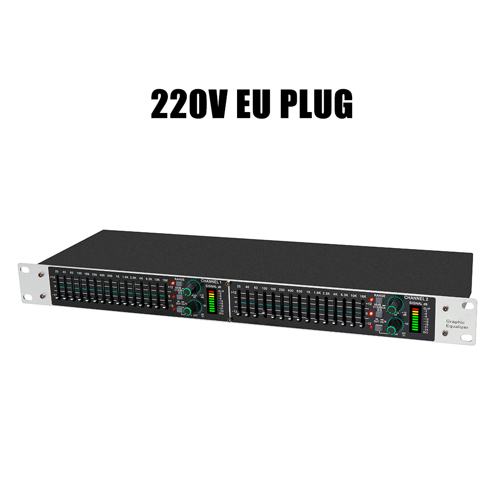 Audio Music Mixer - Ekualizer graficzny Eq215 z podwójną 15-pasmową