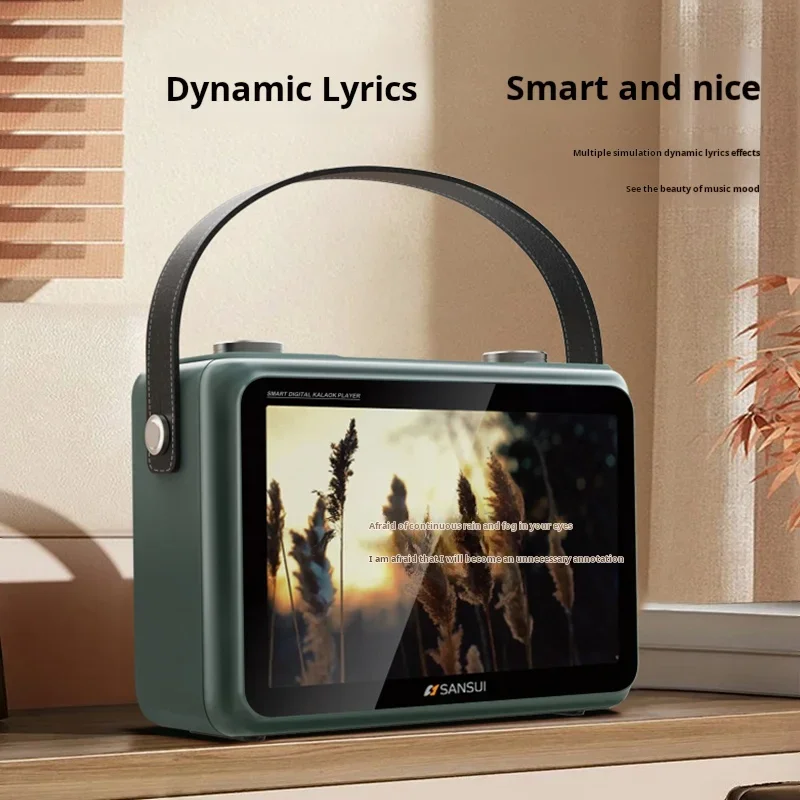 Audio Music Lyrics - SANSUI K115 Głośnik Bluetooth do Karaoke
