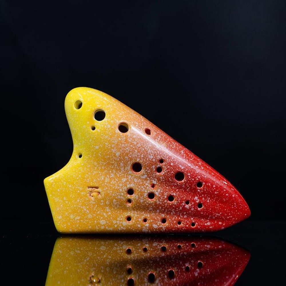 Ocarina Ceramic - Ceramiczne okaryny 16 otworów klawisz Alto