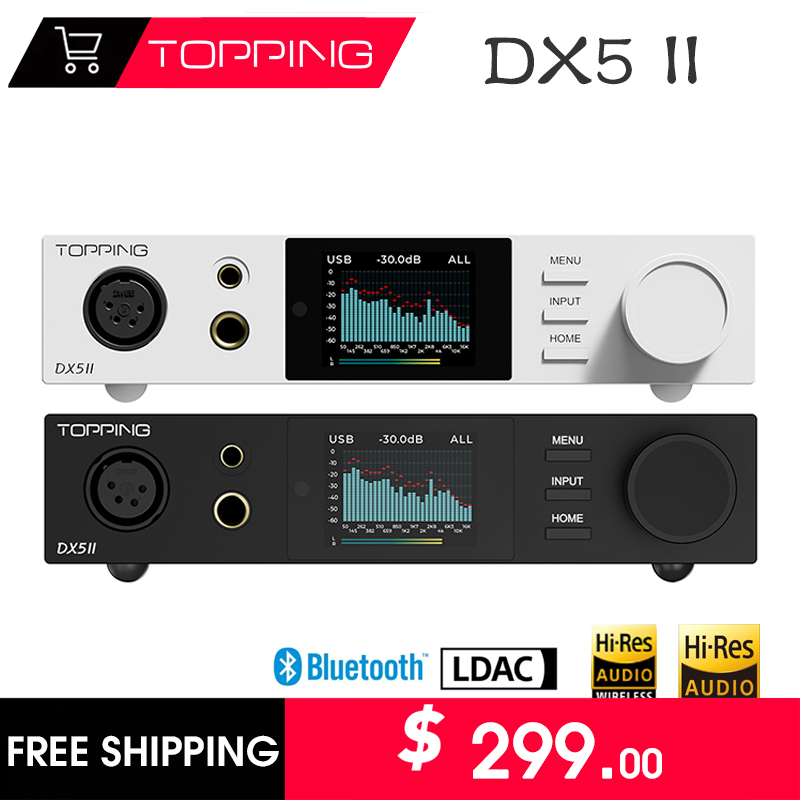 Audio To Music Generator - Topping DX5II DX5 II Cyfrowy Dekoder