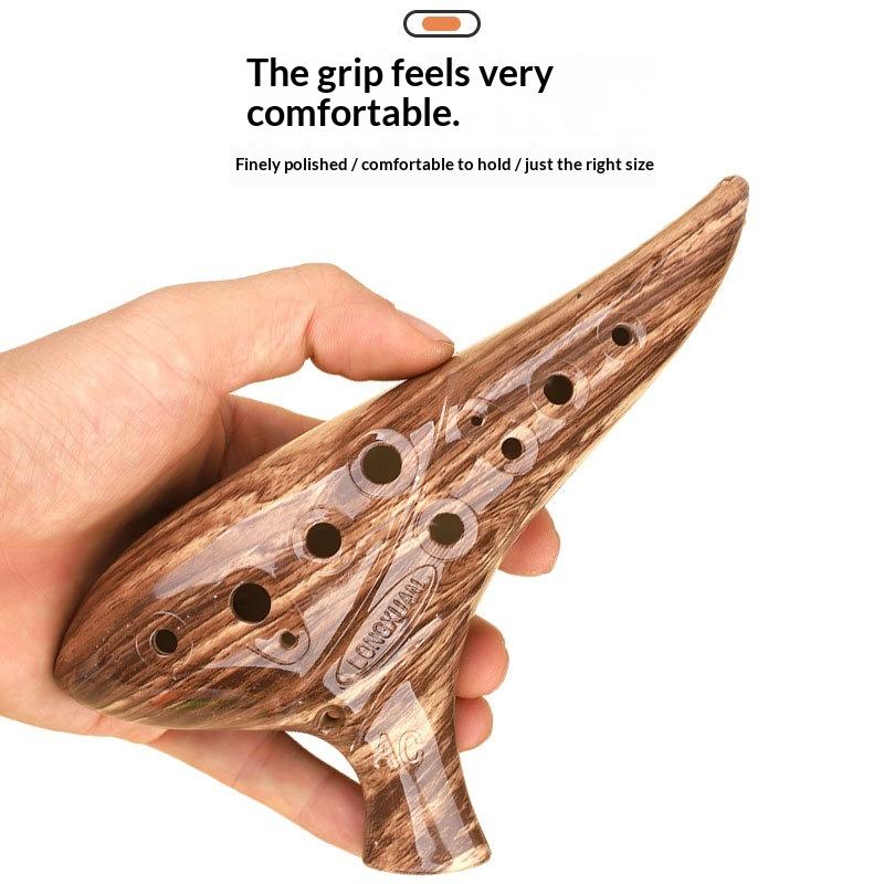 NOWA 12-otworowa okaryna, inst – Ocarina Ceramic recenzja i cena