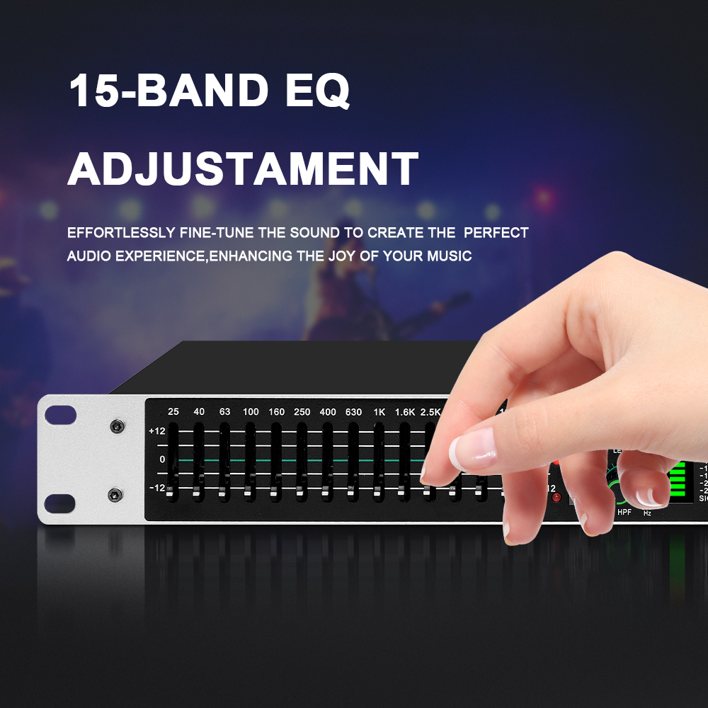 Ekualizer graficzny Eq215 z po – Audio Music Mixer recenzja i cena