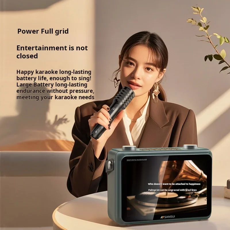 SANSUI K115 Głośnik Bluetooth  – Audio Music Lyrics recenzja i cena