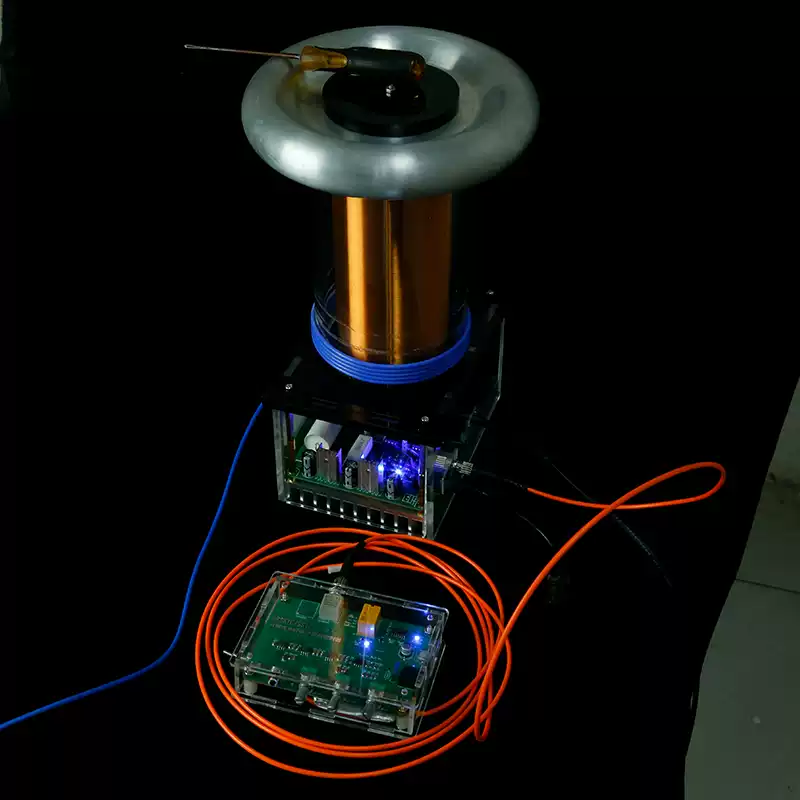Cewka Tesli 220V Przenośna 1.5 – Audio To Music Generator recenzja i cena