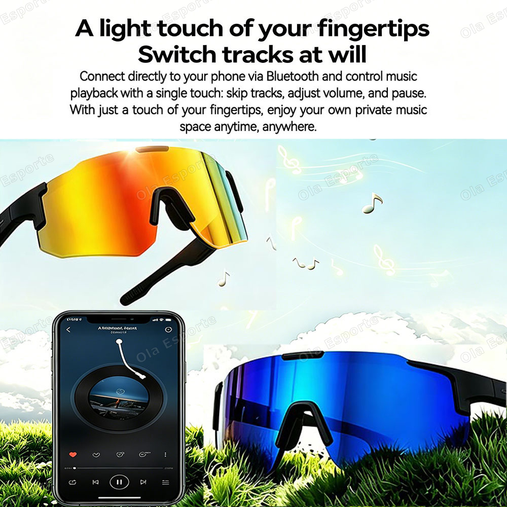 Inteligentne okulary rowerowe  – Audio Music Videos recenzja i cena
