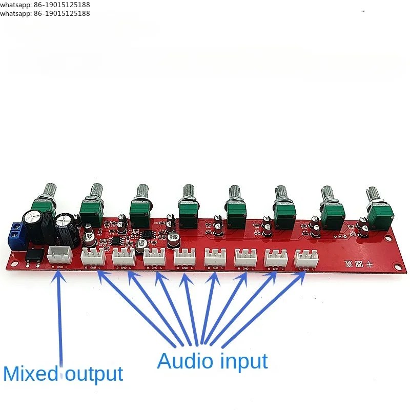 8-kanałowy mikser audio NE5532 – Audio Music Mixer recenzja i cena