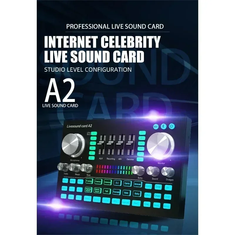Karta dźwiękowa A2 na żywo Kar – Audio Music Mixer recenzja i cena