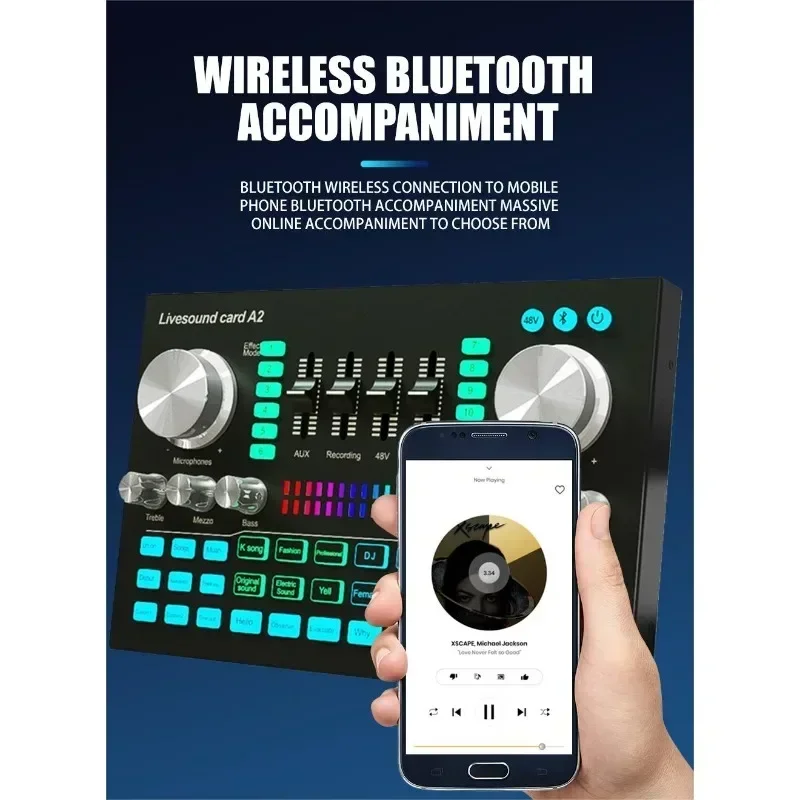 Karta dźwiękowa A2 na żywo Kar – Audio Music Mixer recenzja i cena