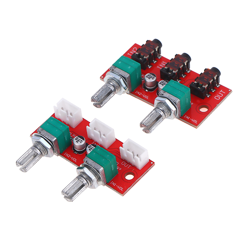 1 szt. Dwukanałowy pasywny mik – Audio Music Mixer recenzja i cena