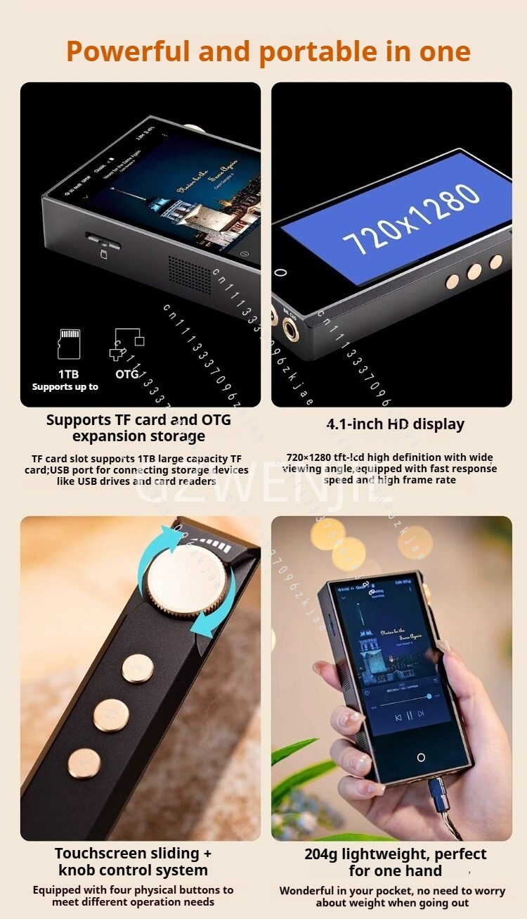 N3Ultra HiFi Przenośny Odtwarz – Audio Youtube Music Free recenzja i cena