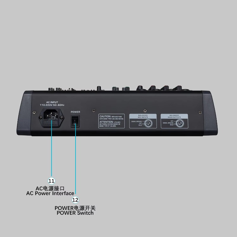 GAX-HLM80 Green Audio 8-kanało – Audio Music Mixer recenzja i cena